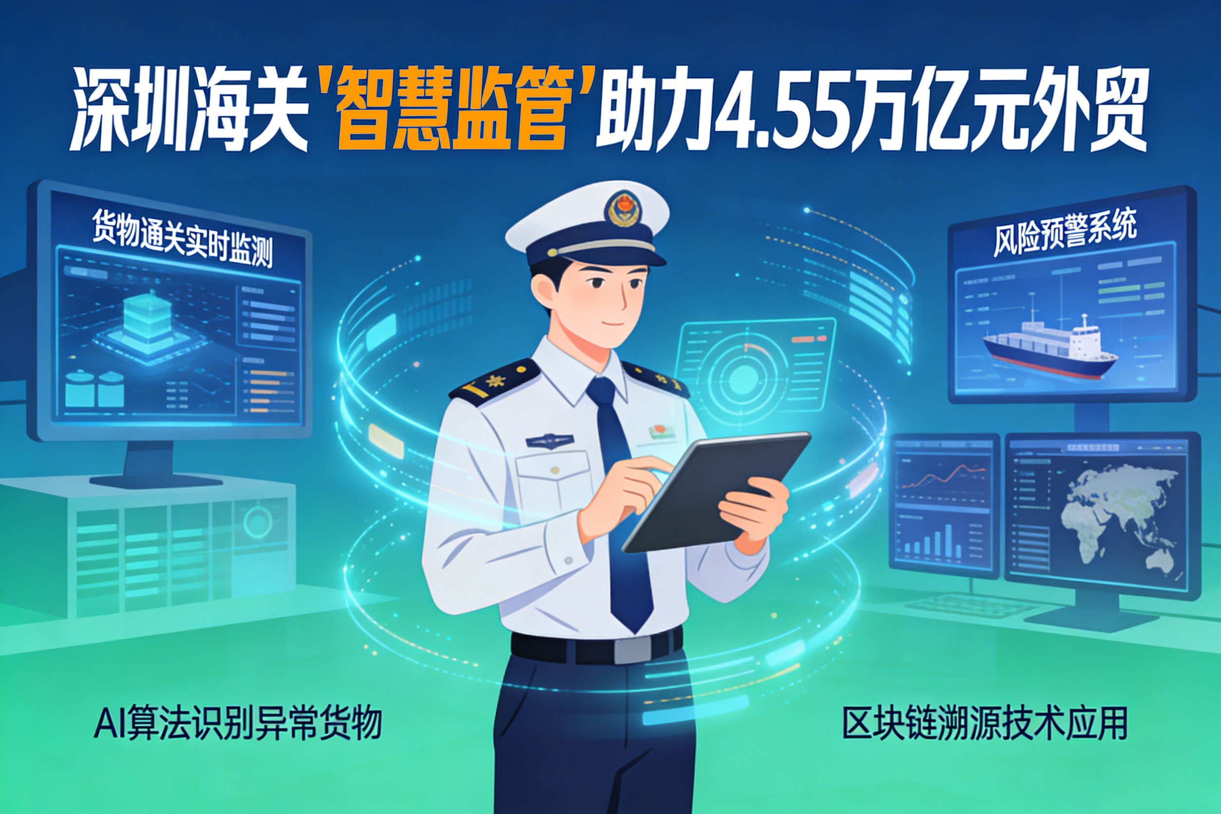 4.55万亿元外贸背后，深圳海关如何推进“智慧监管” 相关图片