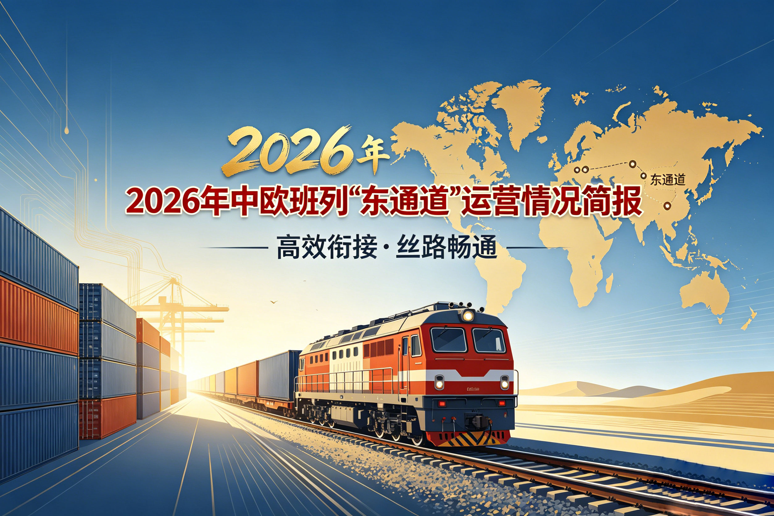 2026 年中欧班列 “东通道” 运营情况简报 相关图片