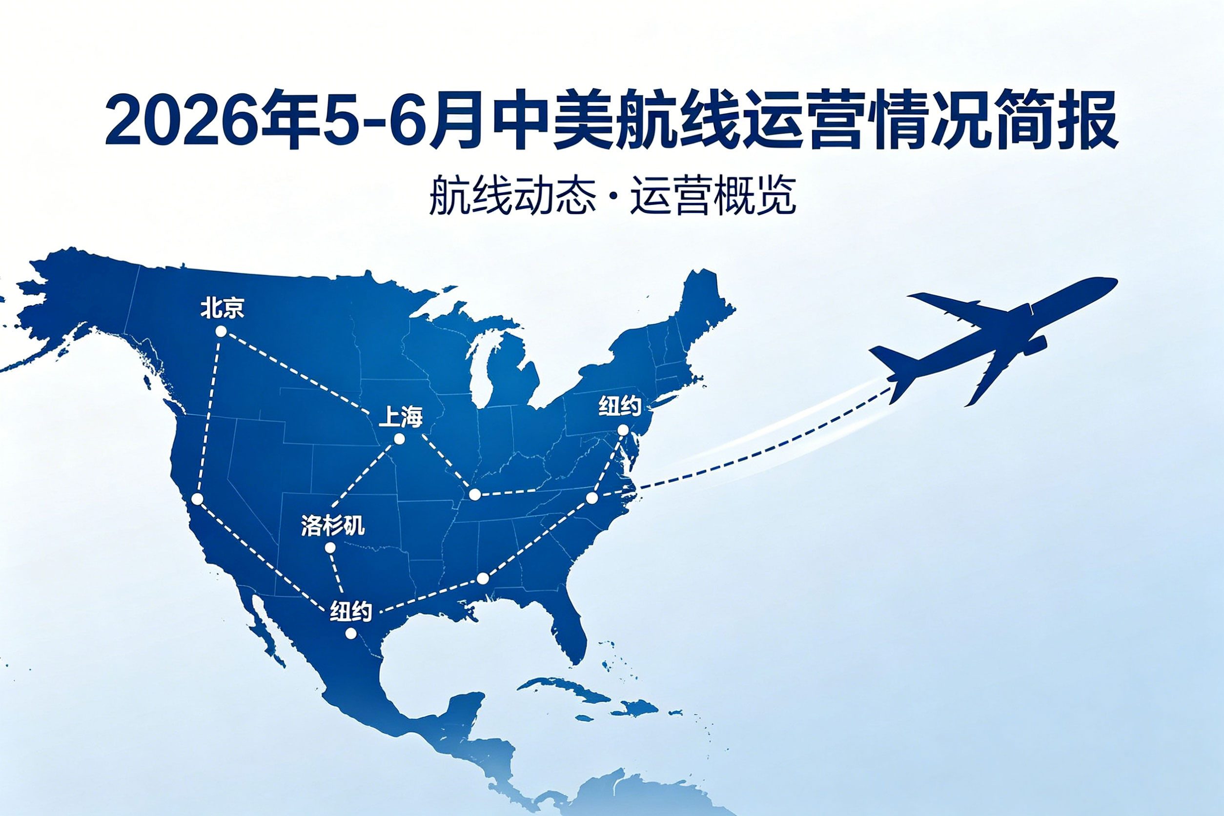 2026年5-6月中美航线运营情况简报 相关图片