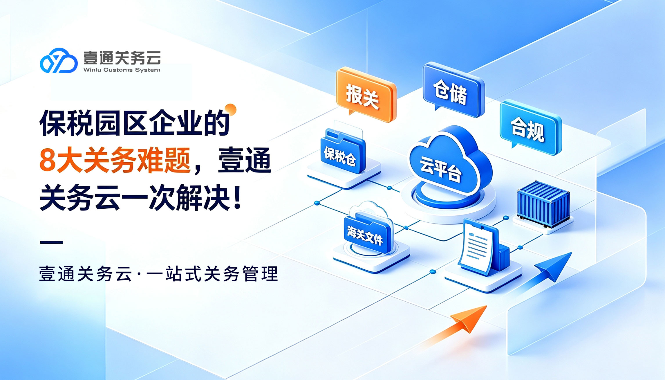 保税园区企业的8大关务难题，壹通关务云一次解决！ 相关图片