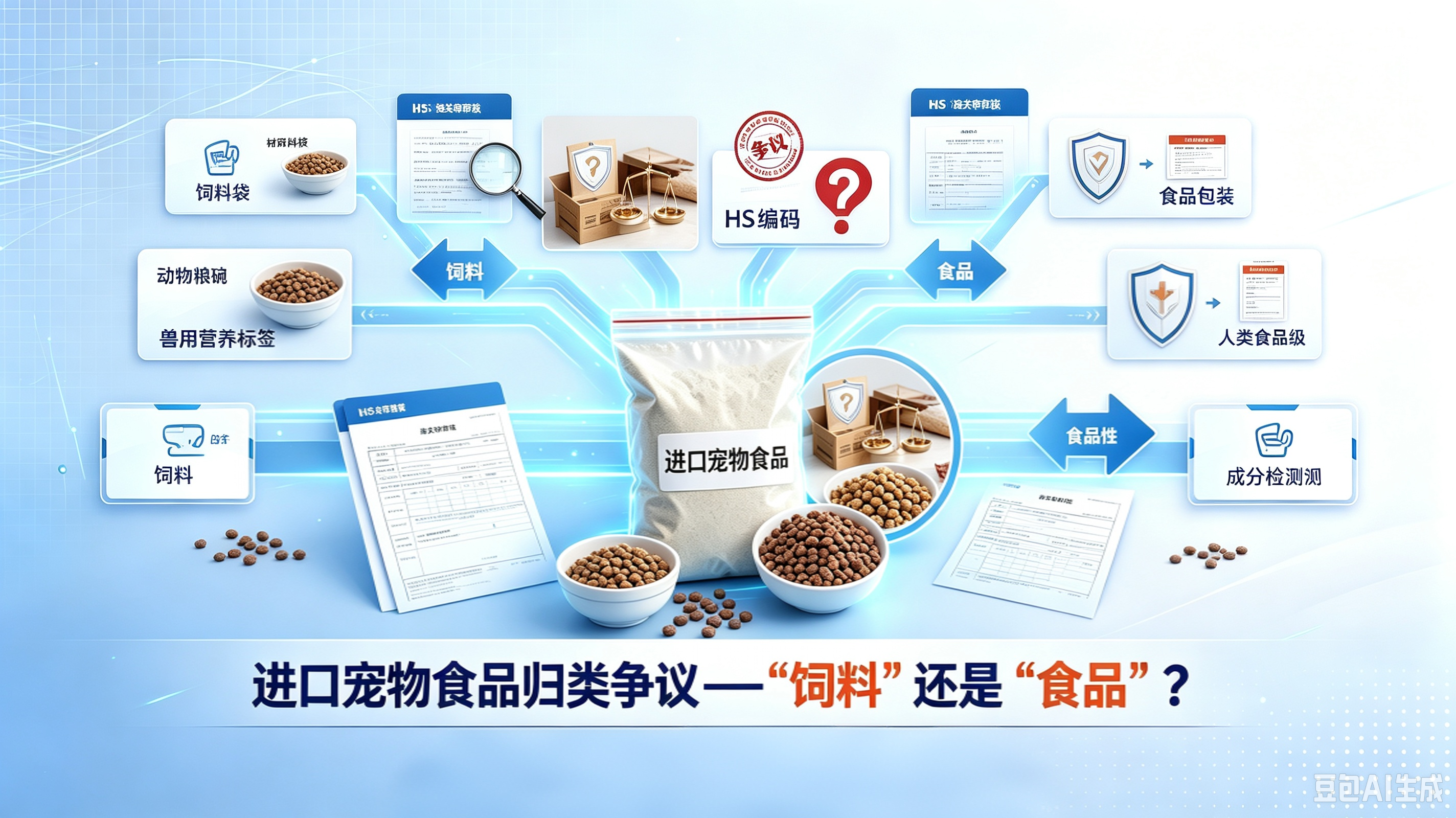 进口宠物食品归类争议——“饲料”还是“食品”？ 相关图片